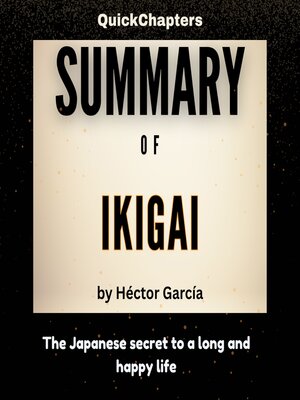 cover image of Summary of Ikigai